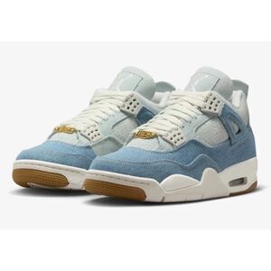 Jordan 4 Retro TEX Denim Worn Blue (Women's) SIZE 6.5 - IB6716-100